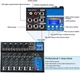 Микшерный пульт Depusheng HT7 7-канальный с Bluetooth, USB, DSP эффектами и 48V Phantom Power - изображение 3