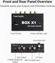 Фонокоректор Fosi Audio BOX X1 MM Phono Preamp для винилового проигрывателя, RCA + 3.5 мм, 12V - изображение 6