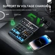 Аудиомикшер BOMGE BMG-04F 4-канальный с Bluetooth, USB, 48V и 99 DSP - изображение 6
