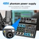 Depusheng BF6+ 6-канальный профессиональный аудио микшер с Bluetooth, USB, эффектами и Phantom Power - изображение 5