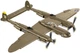 Klocki konstrukcyjne Cobi Historical Collection Lockheed P-38H Lightning 652 elementy COBI-5763 (5902251057633) - obraz 3