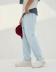 Джинси BERSHKA Loose Tapered синій 0858/211/433 32 - зображення 2