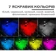 Беспроводная аккумуляторная RGB-подсветка для автомобиля LumerRide с 7 цветами - изображение 2