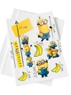 Декор на торт Миньоны Minions с надписью вафельная бумага для торта съедобная печать на вафельной бумаге пищевая вафельная картинка плотная А4 907264204 - изображение 2