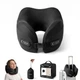 Подушка для путешествий Tech-Protect ComfortRest Travel Neck Pillow Black (5906302353118) - изображение 2