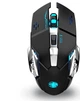 Механическая клавиатура и мышь EWEADN TK900, проводной игровой офисный комплект из трех предметов: клавиатура, мышь и гарнитура, а также внешний многофункциональный регулятор, 104 клавиши, синие переключатели, синяя подсветка. - изображение 2