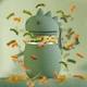 Детский обеденный термос Asobu Bestie Foodie Dino Динозаврик 600 мл - изображение 5