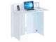 Письменный стол 900 мм XDesk-41 складной, компактный 120 мм в сложенном виде Белый - изображение 5