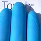 Рукавички нітрилові SafeTouch Vitals Slim Blue М без пудри текстуровані 100 шт. блакитні (1175P2-C) - зображення 2