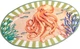 Таця для сервірування Rose and Tulipani Litorale овальна 45 х 30 см (8018594882515) - зображення 1