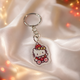 Акриловий брелок Hello Kitty (Хеллоу Кітті) піксельний 3×2 см 03 - зображення 3