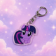 Акриловый брелок Твайлайт Спаркл Искорка, My Little Pony 4х4 см - изображение 5