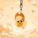 Акриловый брелок Эпплджек, My Little Pony 4х2,5 см - изображение 2