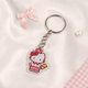 Акриловий брелок Hello Kitty (Хеллоу Кітті) піксельний 3×2 см 06 - зображення 5