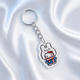 Акриловий брелок Hello Kitty (Хеллоу Кітті) піксельний 3×2 см 04 - зображення 5