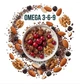Омега-Гранола Шоколад и Вишня Gregory Mill Omega Chocolate Cherry Premium Granola, 600 г GM-01-18 - изображение 2