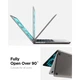 Etui Spigen AirSkin do MacBook Air 13 M2-M5 2023-2026 Black (8800337246643) - obraz 8