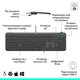 Комплект (клавиатура, мышь) Logitech Signature Slim Combo MK620 Graphite (920-013349) - изображение 8