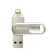 Флеш-накопитель Apacer AH790 64 GB USB 3.1 Lightning серебристый металл для iPhone iPad - зображення 4