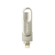 Флеш-накопитель Apacer AH790 64 GB USB 3.1 Lightning серебристый металл для iPhone iPad - зображення 5