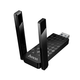 Адаптер WiFi Hoco USB WiFi6 286 Мбит/с Dual Antenna Черный - изображение 7
