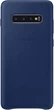 Чохол Leather Cover для Samsung Galaxy S10 Plus (G975) (EF-VG975LNEGRU) Navy - зображення 1