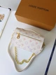 Сумка жіноча Louis Vuitton Metis Mini Black біла Луі Вітон (120) - зображення 5
