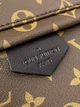 Рюкзак Louis Vuitton Palm Springs коричневий шкіряний Луі Вітон Big size (126) - изображение 3