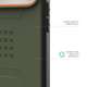 Чохол протиударний UAG Civilian MagSafe (Original) для Iphone 17 Pro Olive 114545117297 - зображення 3