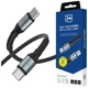 Кабель 3mk Hyper Cable N-Series USB-C to USB-C 3m 20V/5A 100W Black (5903108758208) - изображение 1
