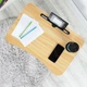 Столик для ноутбука Vilde Breakfast Foldable in Bed 61.5 x 40 x 26 см Brown (5904316472108) - изображение 8