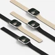 Ремінець Moft Snap Duo для Apple Watch Ultra 3/2/1 49 mm | Series 11/10 46 mm | Series 9/8/7/6/5/4/SE 45 mm | 44 mm White/Black (MD025-1-46-JTBKBHWT) - зображення 4
