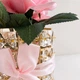 Настольная лампа LED ночник Lesko Rose Crystal YW-MGYZSJP Pink в виде букета роз - изображение 4