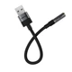 Адаптер Acefast J13 USB-A на mini jack 3.5 mm Black (6974316285298) - изображение 3