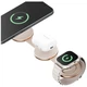 Беспроводное зарядное устройство Energea Alumag Trio 3в1 Qi2 15W Gold (AM-TRIO-GLD) - изображение 4