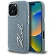 Чехол Karl Lagerfeld FW Jeans Signature Logo для iPhone 16 Pro Max Blue (KLHCP16XPJFMSVB) - изображение 1
