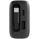 Ładowarka sieciowa Energea Ampcharge Arc 65 USB-A/USB-C + kabel USB-C PD/PPS/QC3.0 GaN Gunmetal (8885020104264) - obraz 3