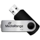 USB флеш накопичувач Mediarange 32GB Black/Silver USB 2.0 (MR911) - зображення 2