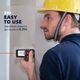 Лазерний далекомір MILESEEY D5T 50 м Bluetooth з LCD-дисплеєм підсвічуванням і пам’яттю вимірювань - изображение 5