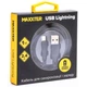 Дата кабель USB 2.0 AM to Lightning 2.0m Maxxter (UB-L-USB-02-2m) - изображение 2