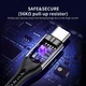 Кабель Choetech PowerSync Fast Charging Cable USB-A to USB-C 5A 1.2m Black (AC0013-BK) - зображення 9
