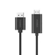 Кабель Choetech VisionLink Cable DisplayPort to HDMI 4K@60Hz 2m Black (XDH01-BK) - изображение 3