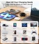 Кабель Choetech PowerSync Charging Cable USB-C to USB-C 100W 5A 1m Black (XCC-1008-BK) - зображення 5