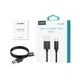 Кабель Choetech PowerSync PVC Cable USB-A to USB-C 3A 1m Black (AC0002-BK) - изображение 9