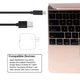 Кабель Choetech PowerSync PVC Cable USB-A to USB-C 2.4A 0.5m Black (AC0001) - зображення 5