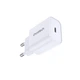 Мережевий зарядний пристрій Choetech PowiX USB-C PD 30W Mini White (PD3041-EU-WH) - зображення 3