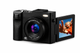 Цифрова камера 4K 50MP для відеоблогів з автофокусом поворотним екраном 180° чорна - изображение 1