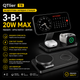 Бездротова зарядна станція QTlier T8 3в1 MagSafe 20 Вт для iPhone Apple Watch AirPods - изображение 6