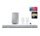 Саундбар Sharp HT-SBW55121 5.1.2 Bluetooth Сріблястий - изображение 2