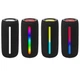 Bluetooth динамік Tracer Stripe TWS BT RGB 10W Чорний - изображение 4